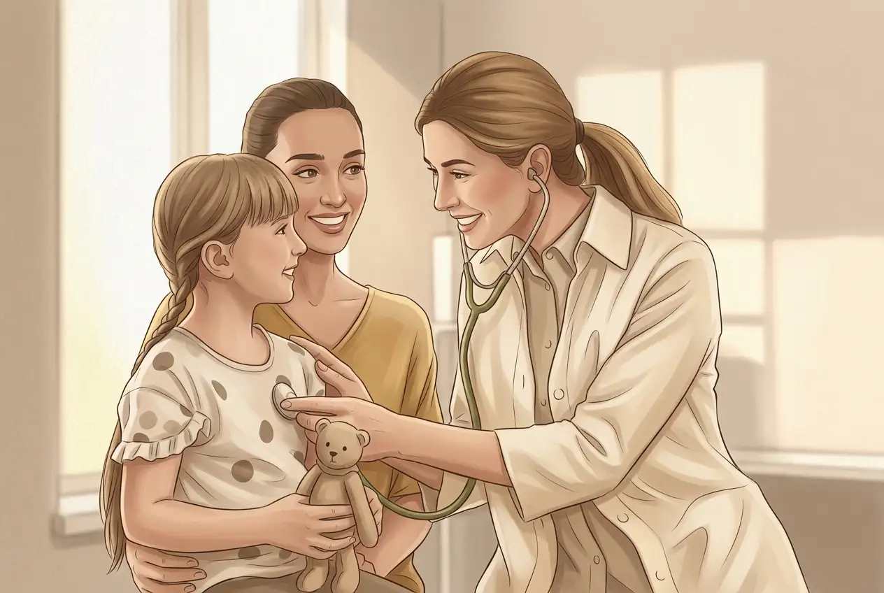 image of a doctor talking to a patient
